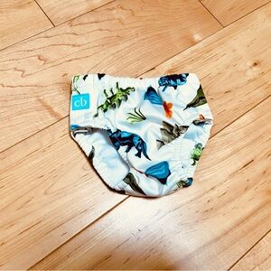 Dinosaur Colorful Kids swim diaper new - Charlie banana brand - size small 0-6m